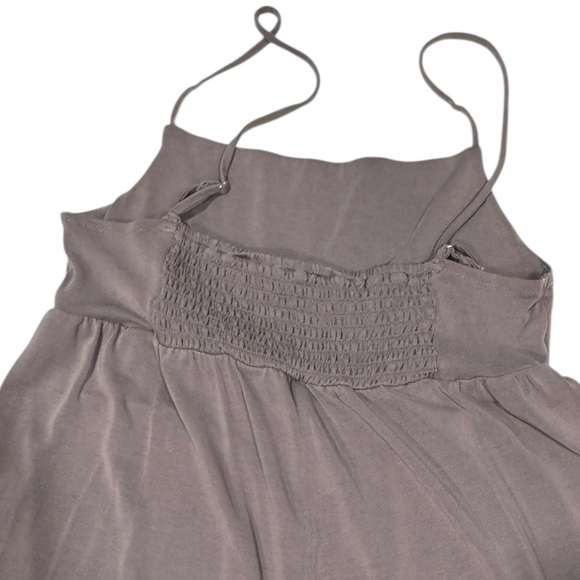 LOVE TREE Gray Wide Leg Junpsuit Small - Picture 11 of 13